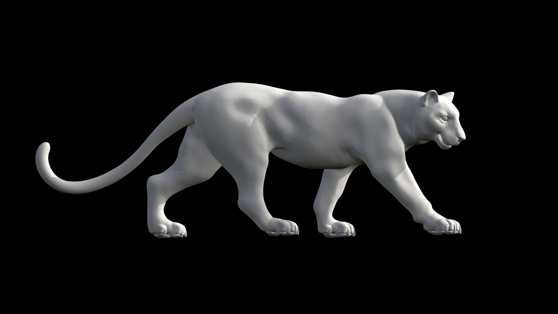 panther 3d model