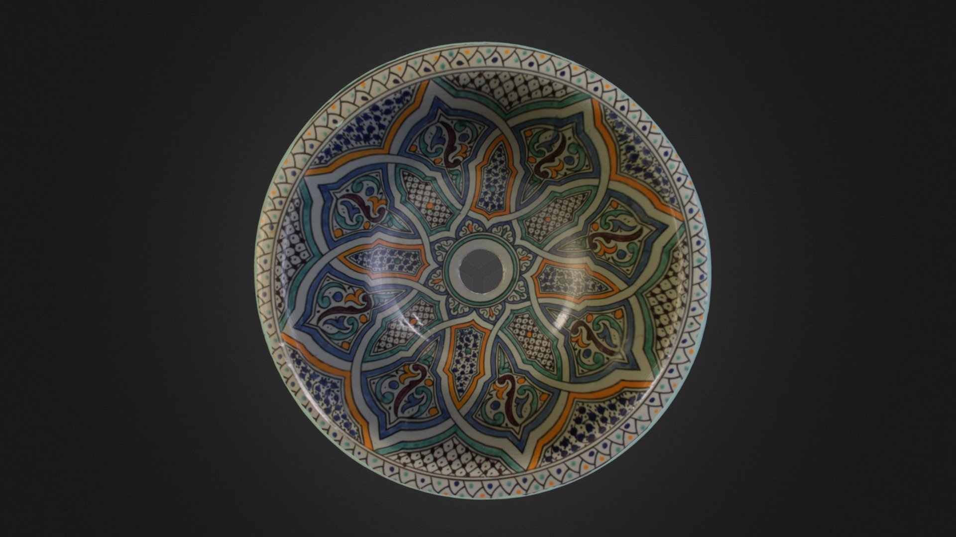 Moroccan Sink 3d model