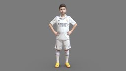 Child fan of real madrid