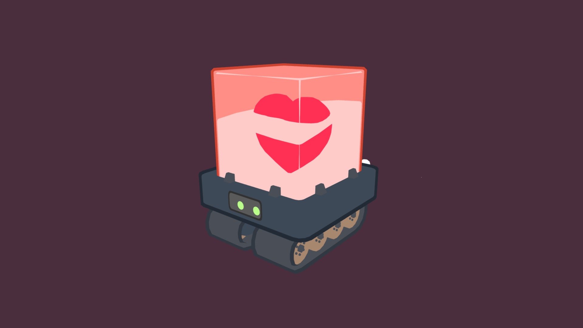 Heart-Kart Delivery 3d model