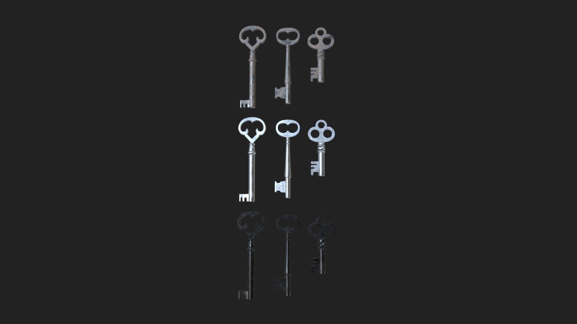 Keys Pack 3d model