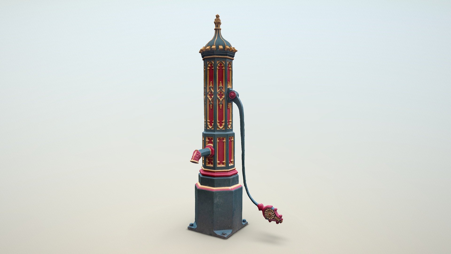 Victorian Water Pump | Beverley 3d model