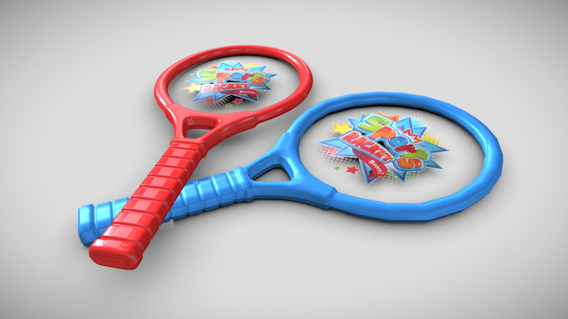 Toy_paddle 3d model