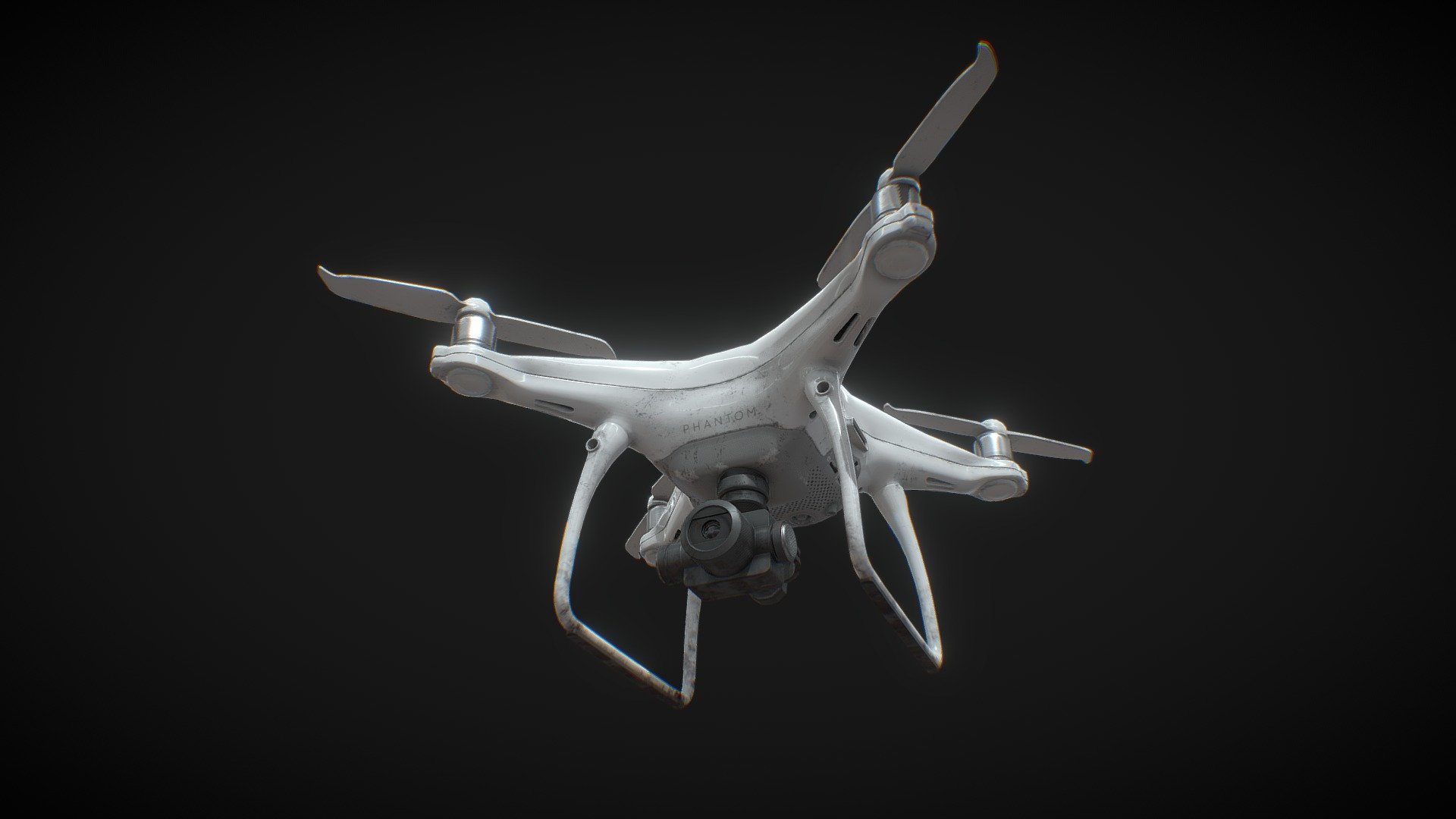 DJI Phantom 4 3d model