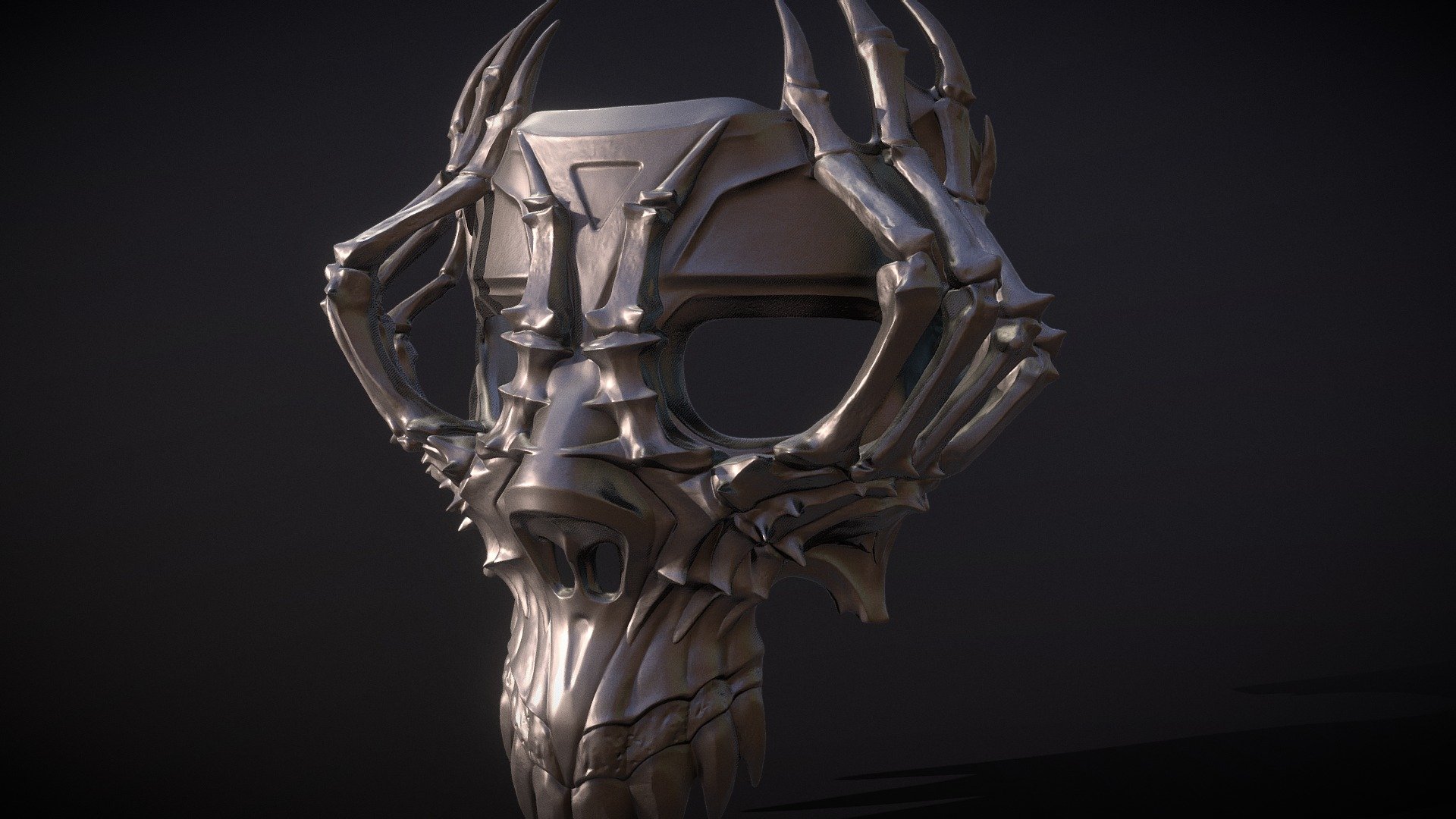 Skull Mask III 3d model