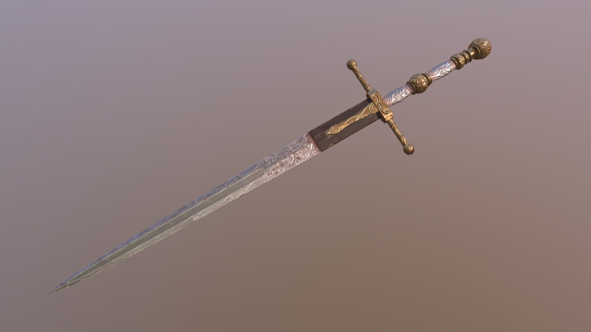 Lordsworn`s Greatsword from Elden Ring 3d model