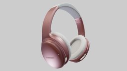 BOSE QC35 wireless headphone high poly