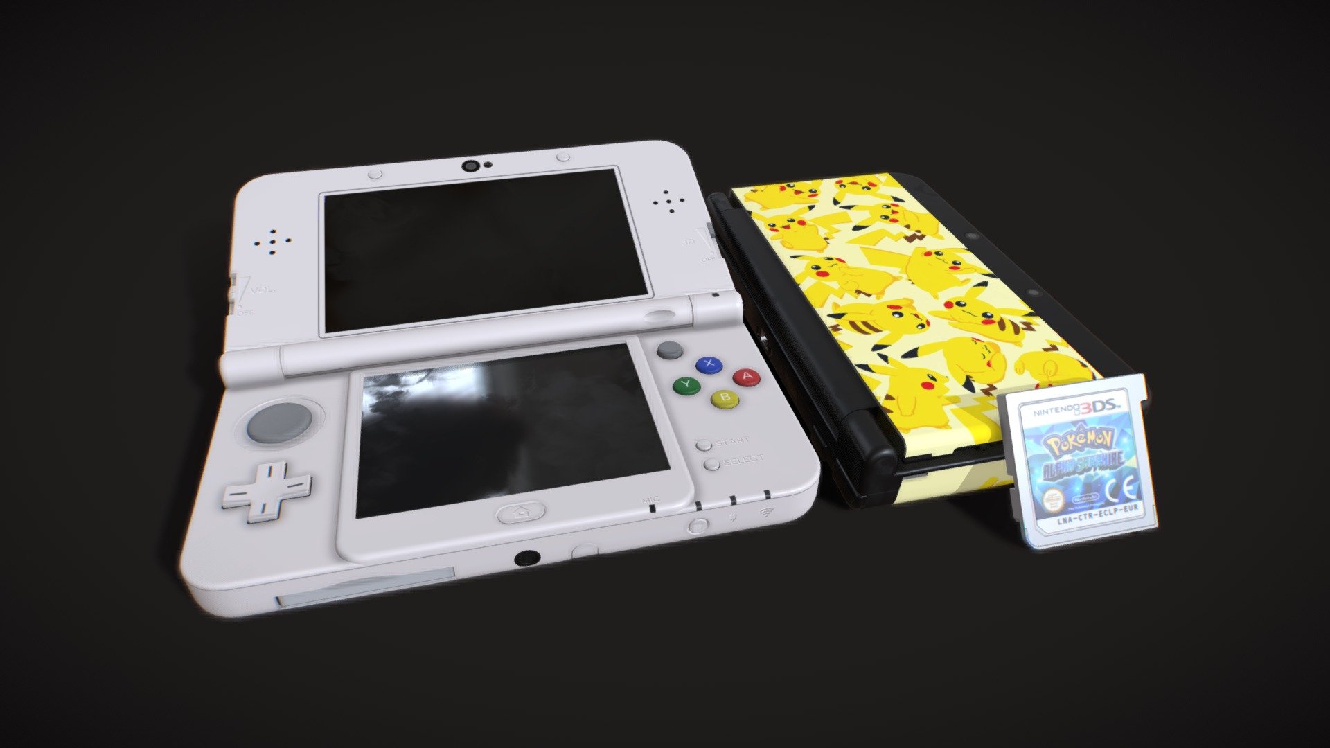 New Nintendo 3DS 3d model