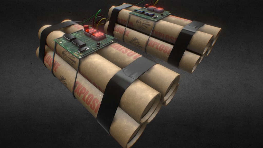 Bomb 3d model