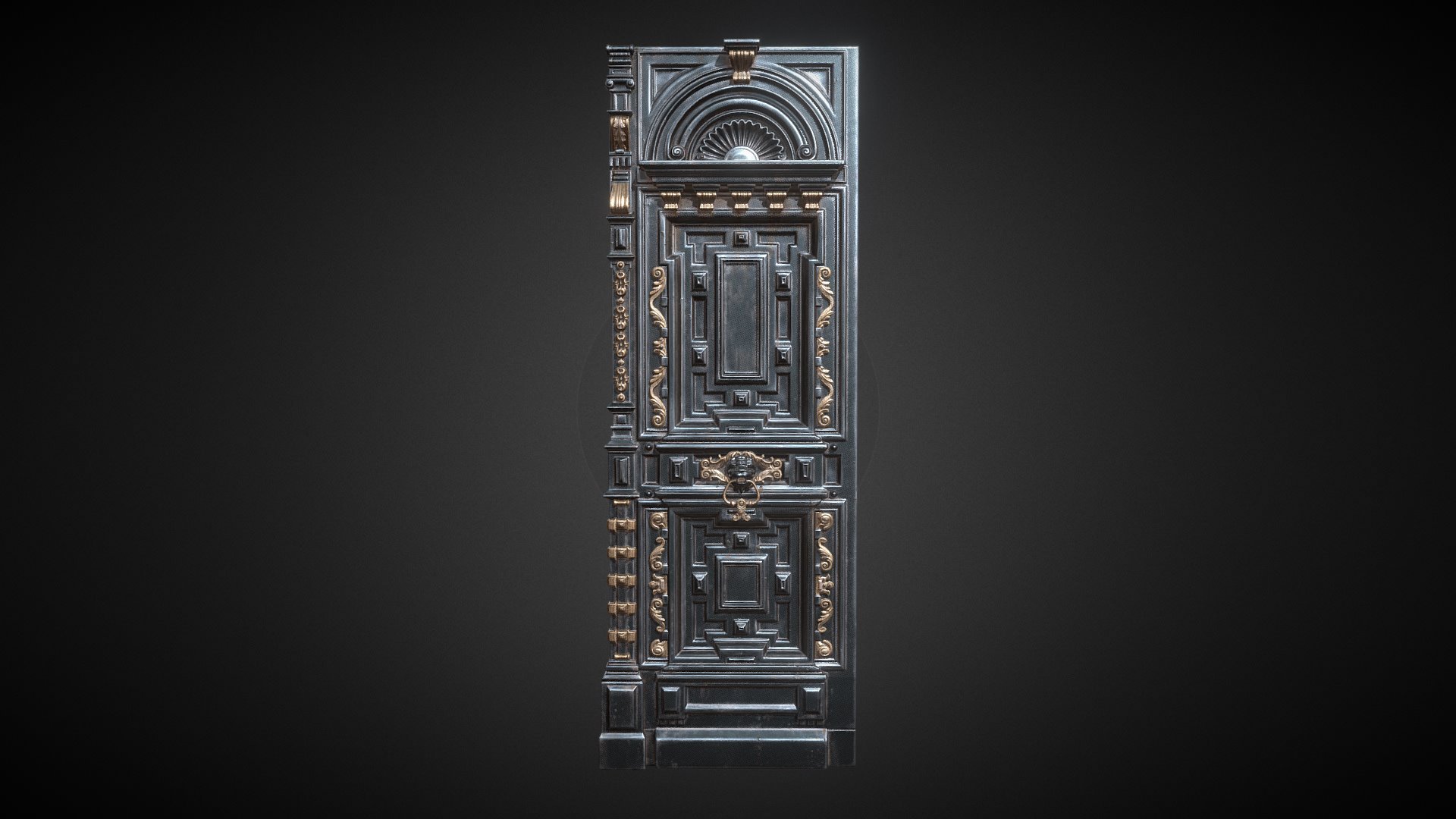 Metallic Gate 3d model