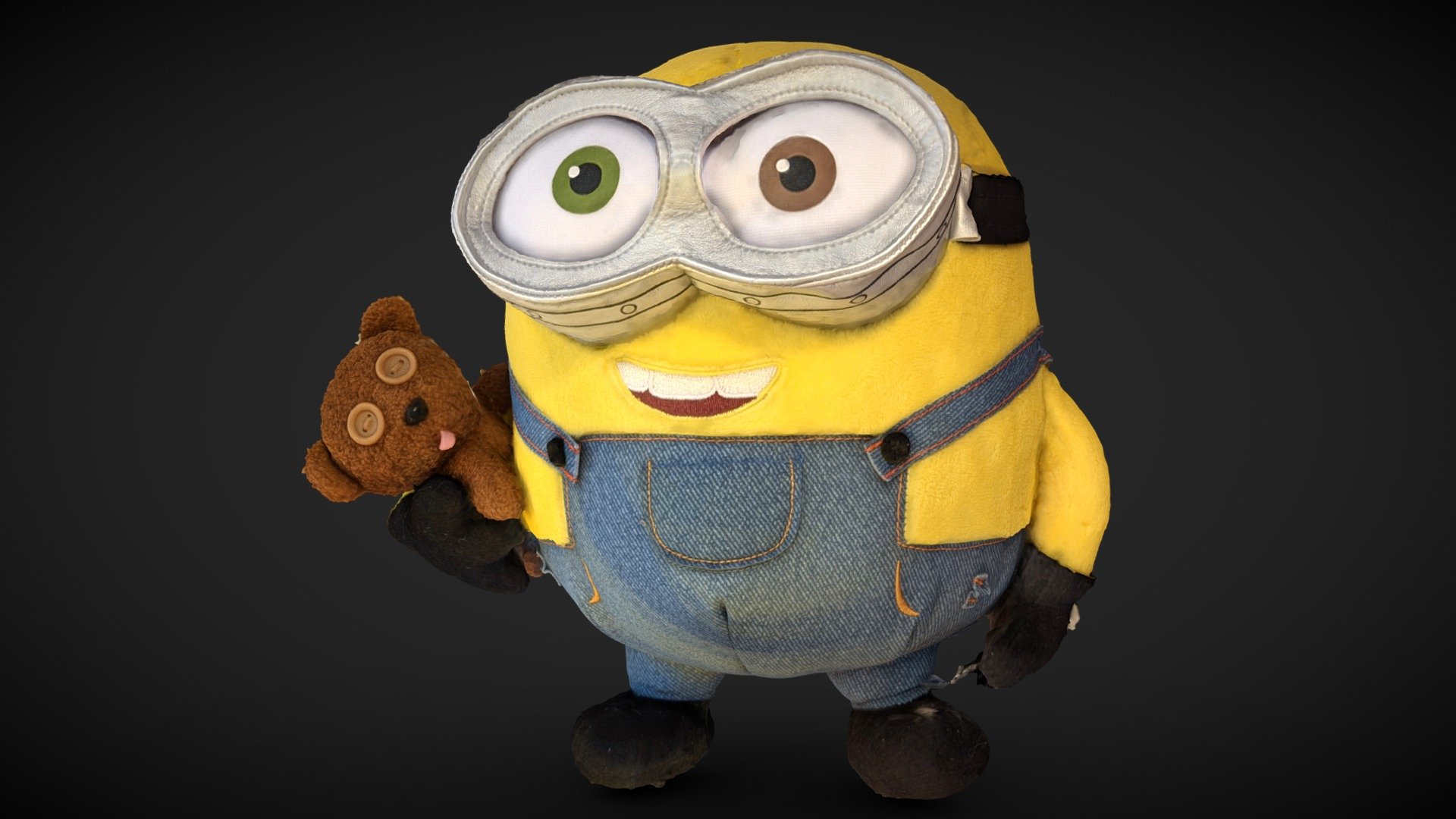 RealityCapture Toy Challenge: Stuffed Bob Minion 3d model