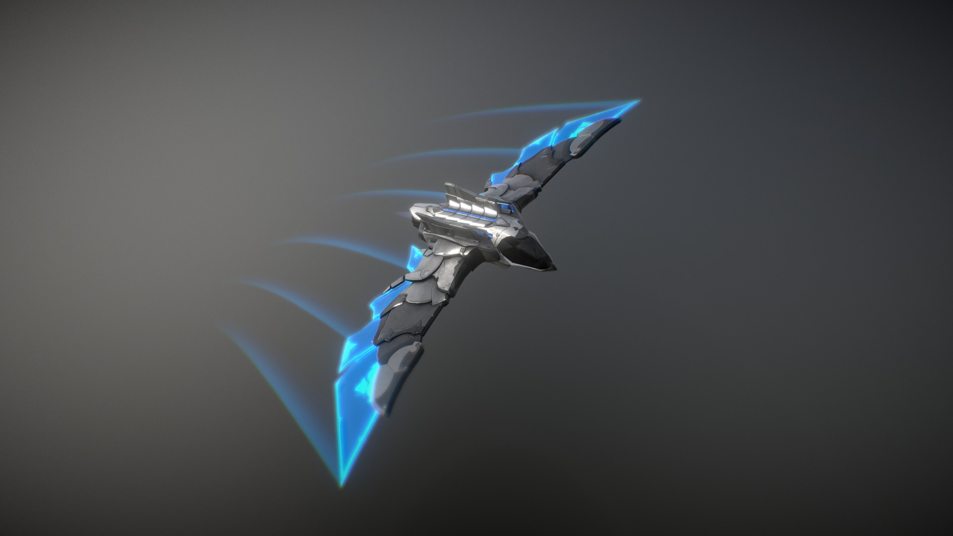 Fighter Spaceship 3d model