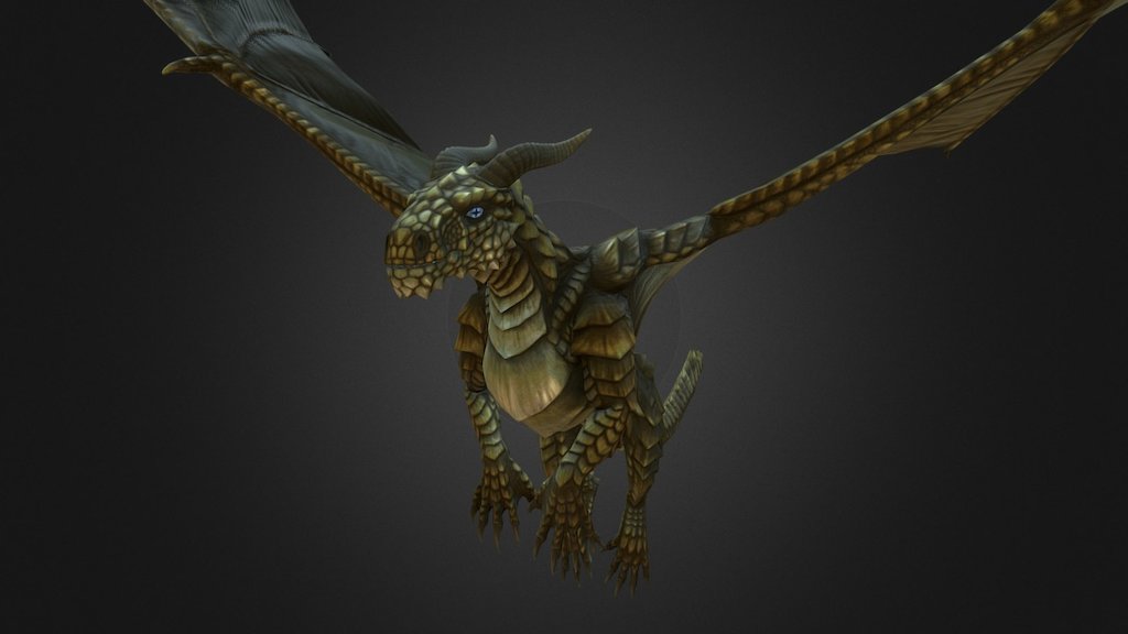 Guardian Dragon 3d model