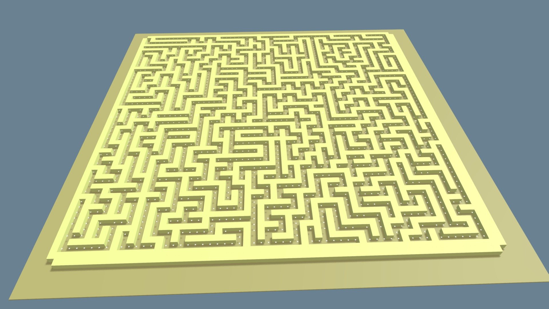 Backrooms Maze 3d model