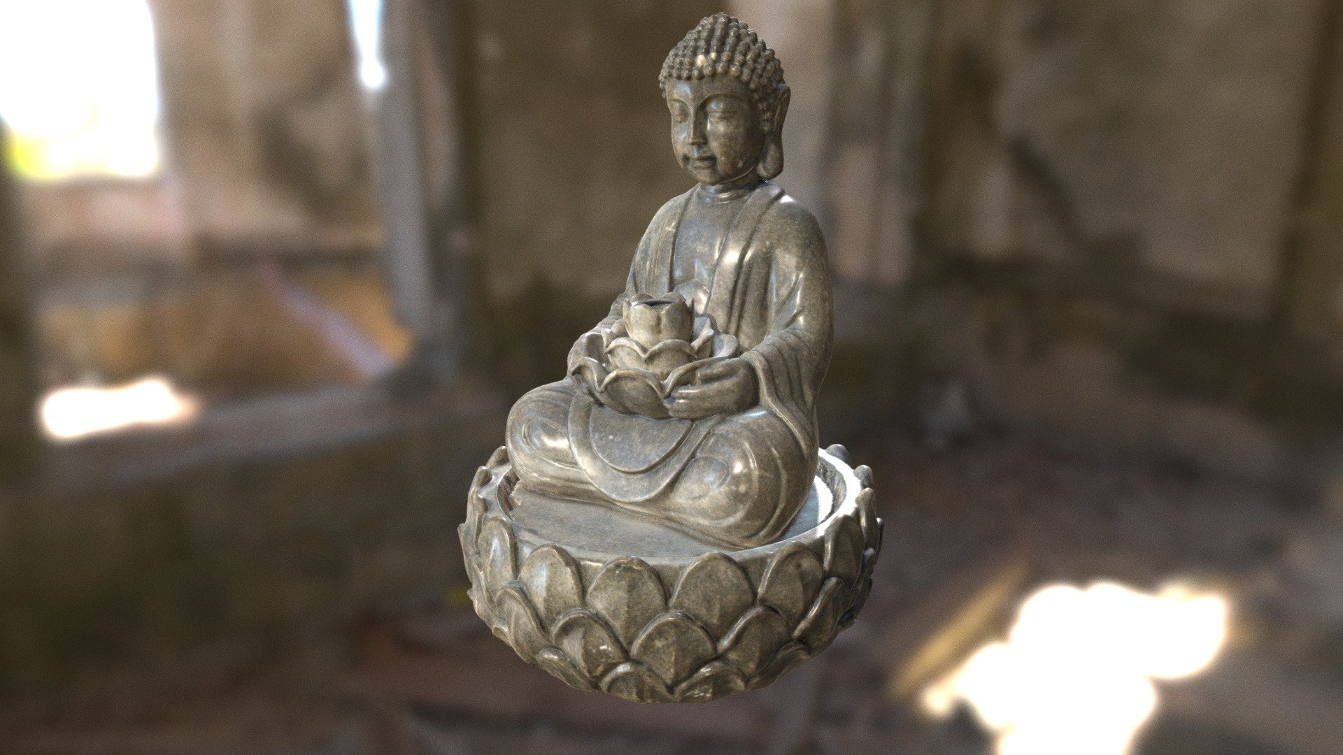 Buddha Statue 3d model