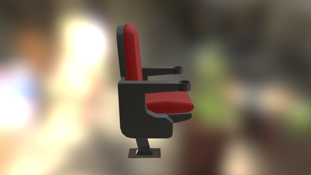 Theater Chair 3d model