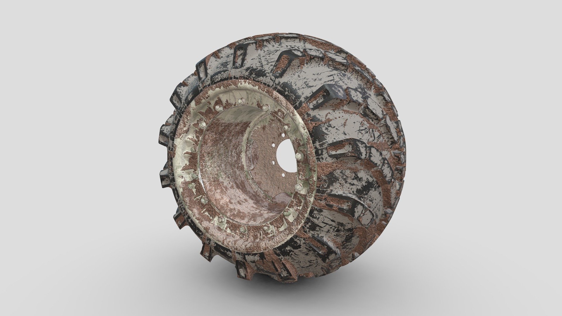 3d mode Wheel Arched_New_Dirty-1 3d model