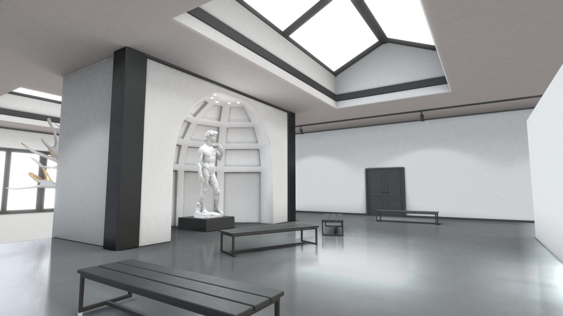 Art Gallery 3d model