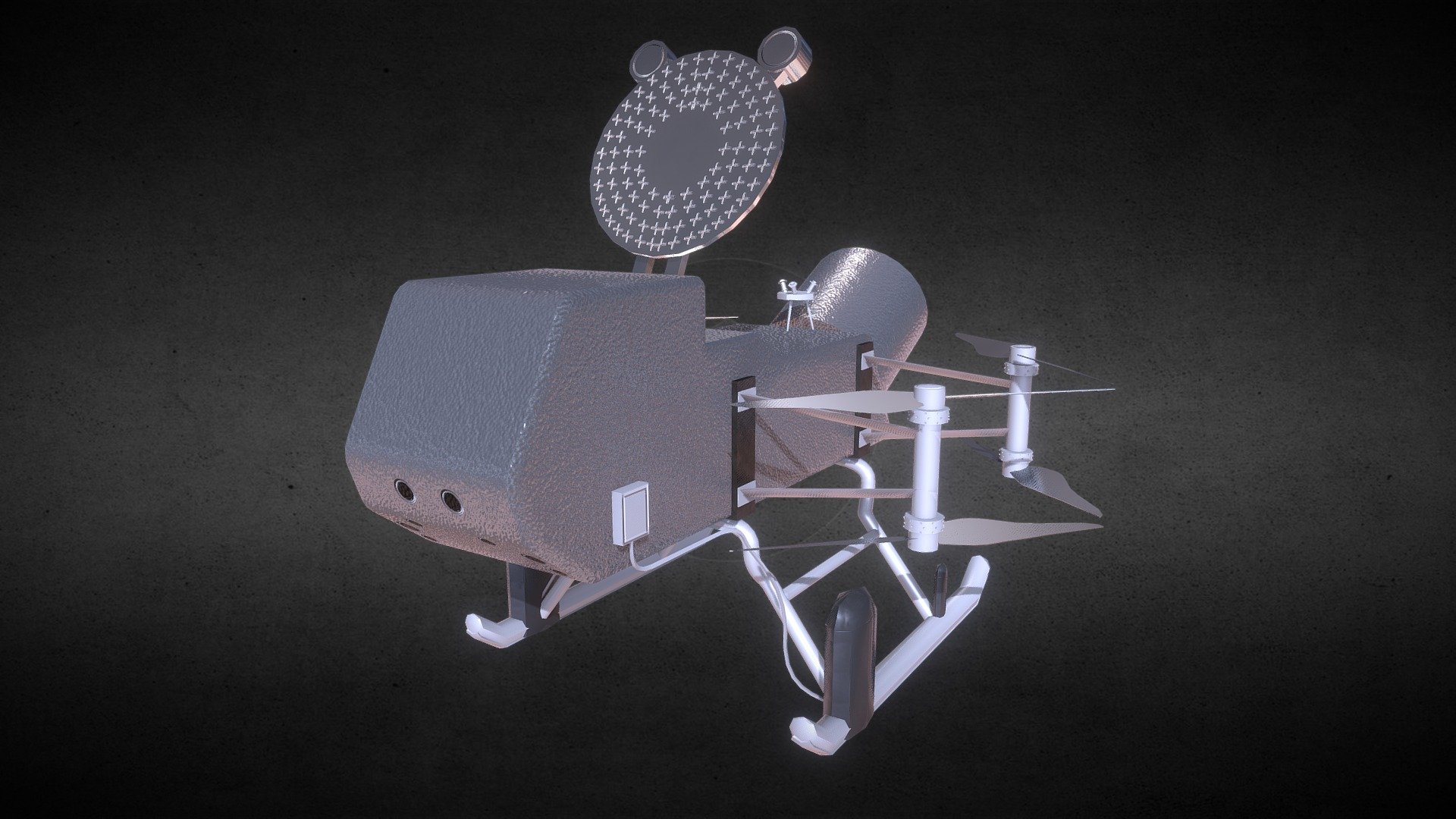 NASA Dragon Fly 3d model