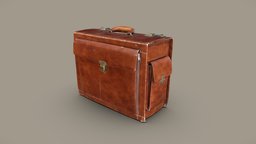 Briefcase with combination lock