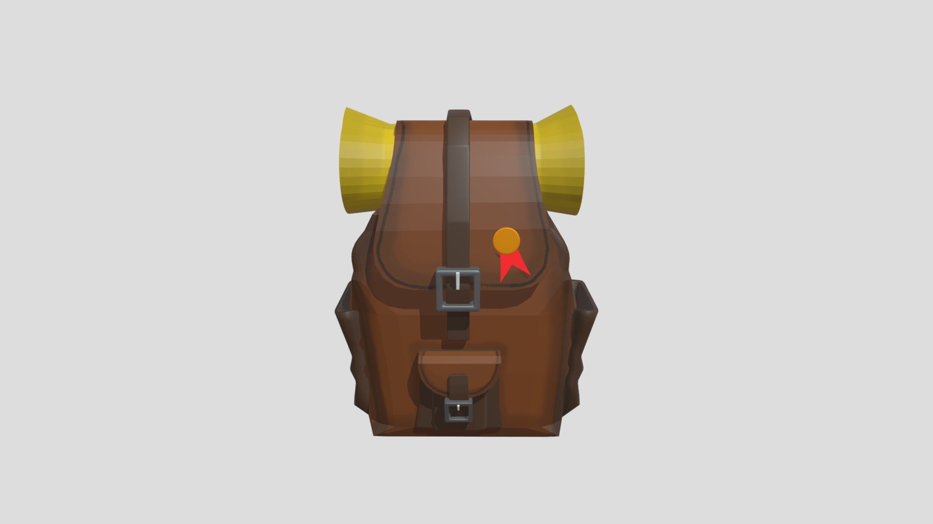 Leather Bag 3d model