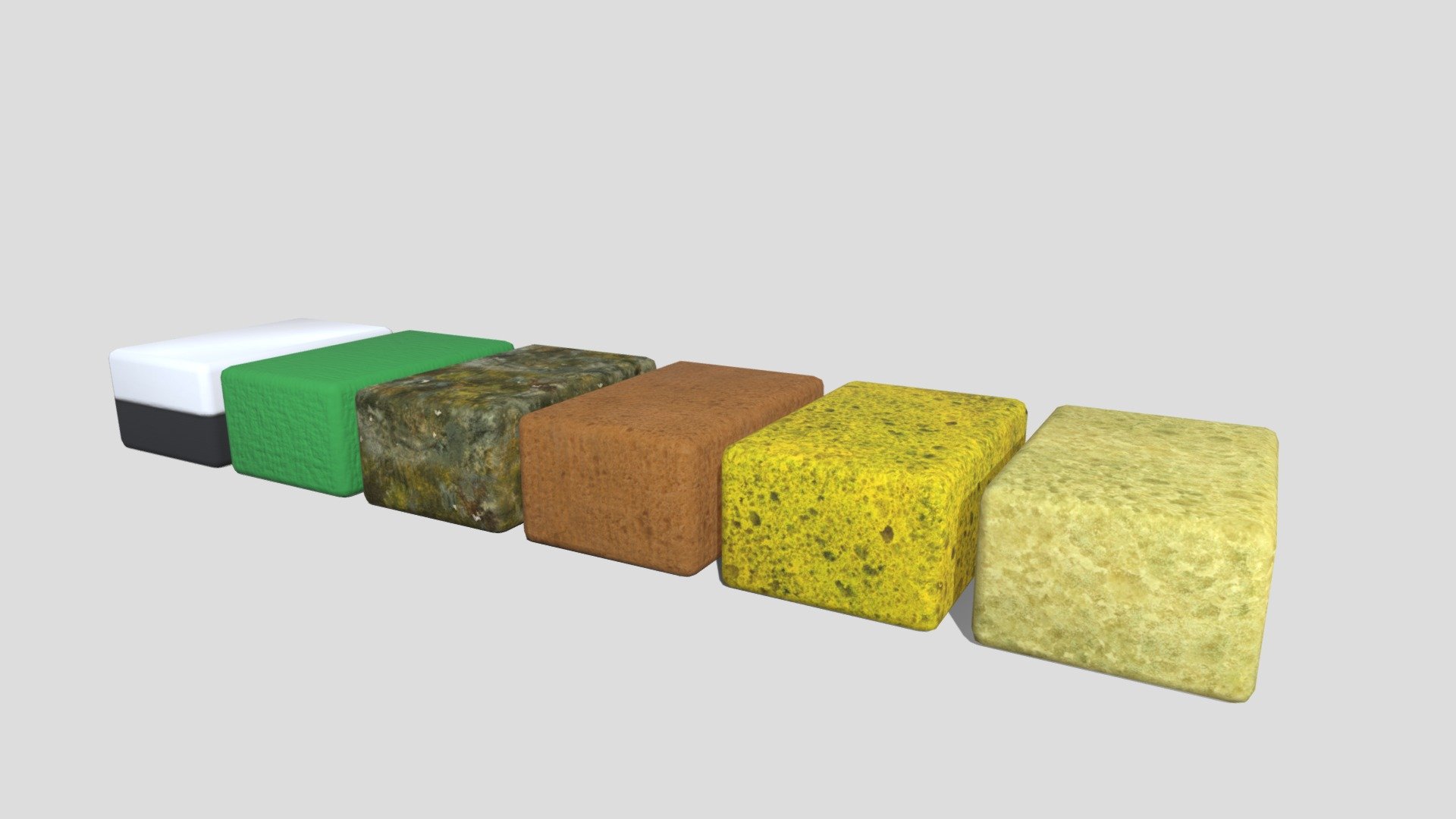 Sponges 3d model