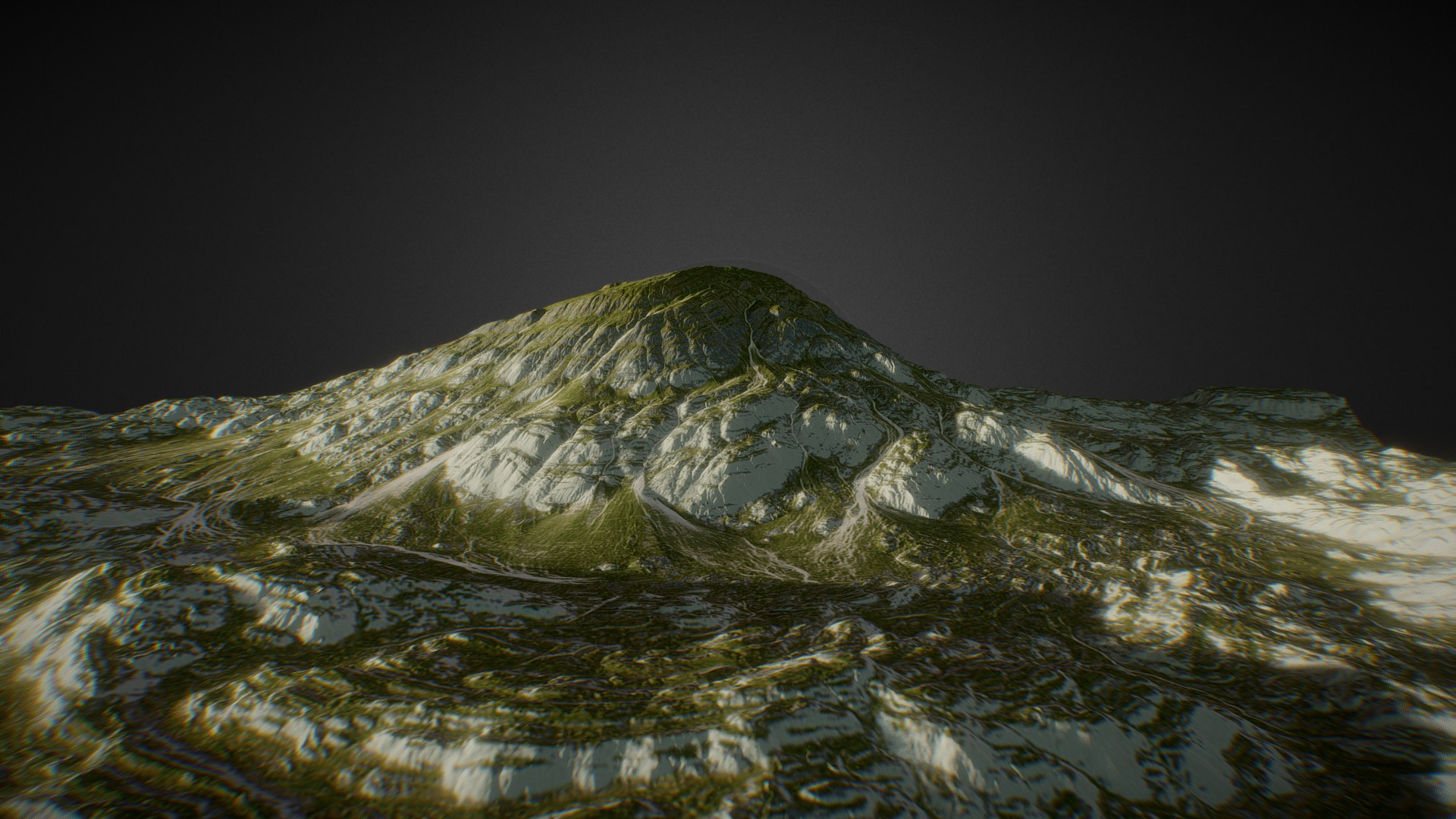 Hillfort 3d model