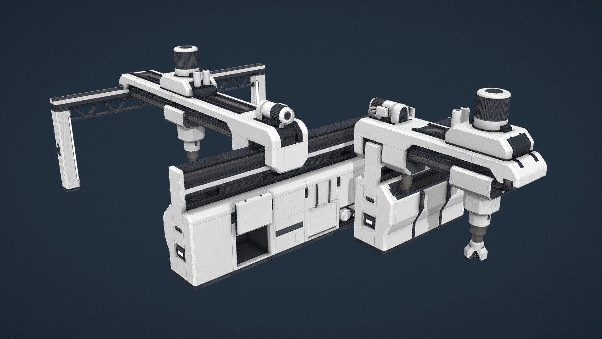 PHR Resource Mine 3d model