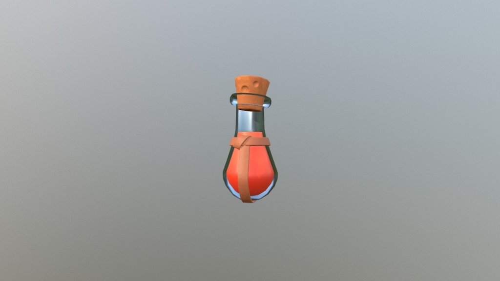 Vulpe Arcana Health Potion 3d model