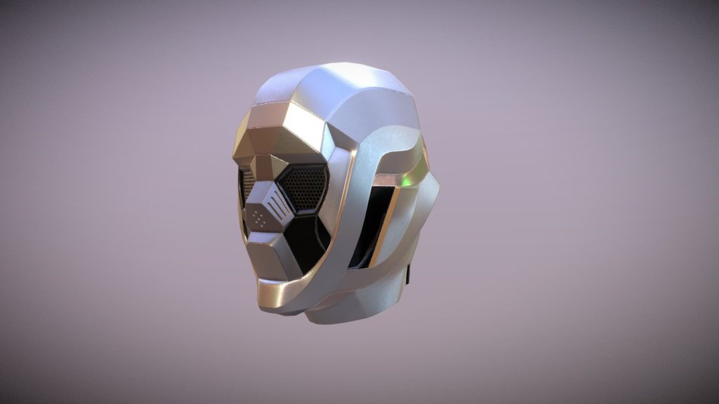 Robot head 3d model