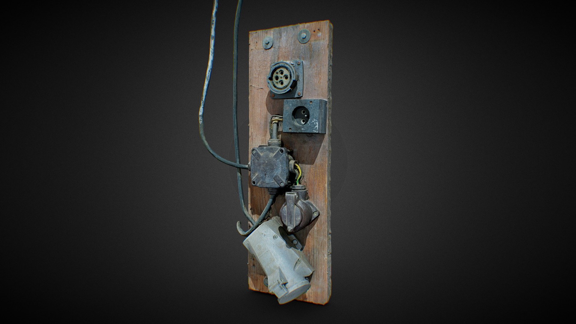 Electric Box 3D Scan 3d model