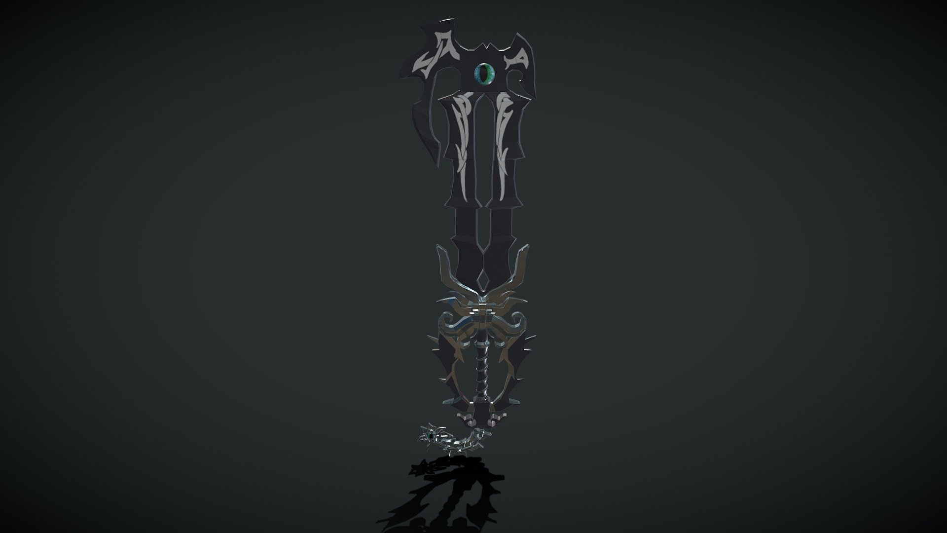 First Attempt with keyblades: No Name 3d model