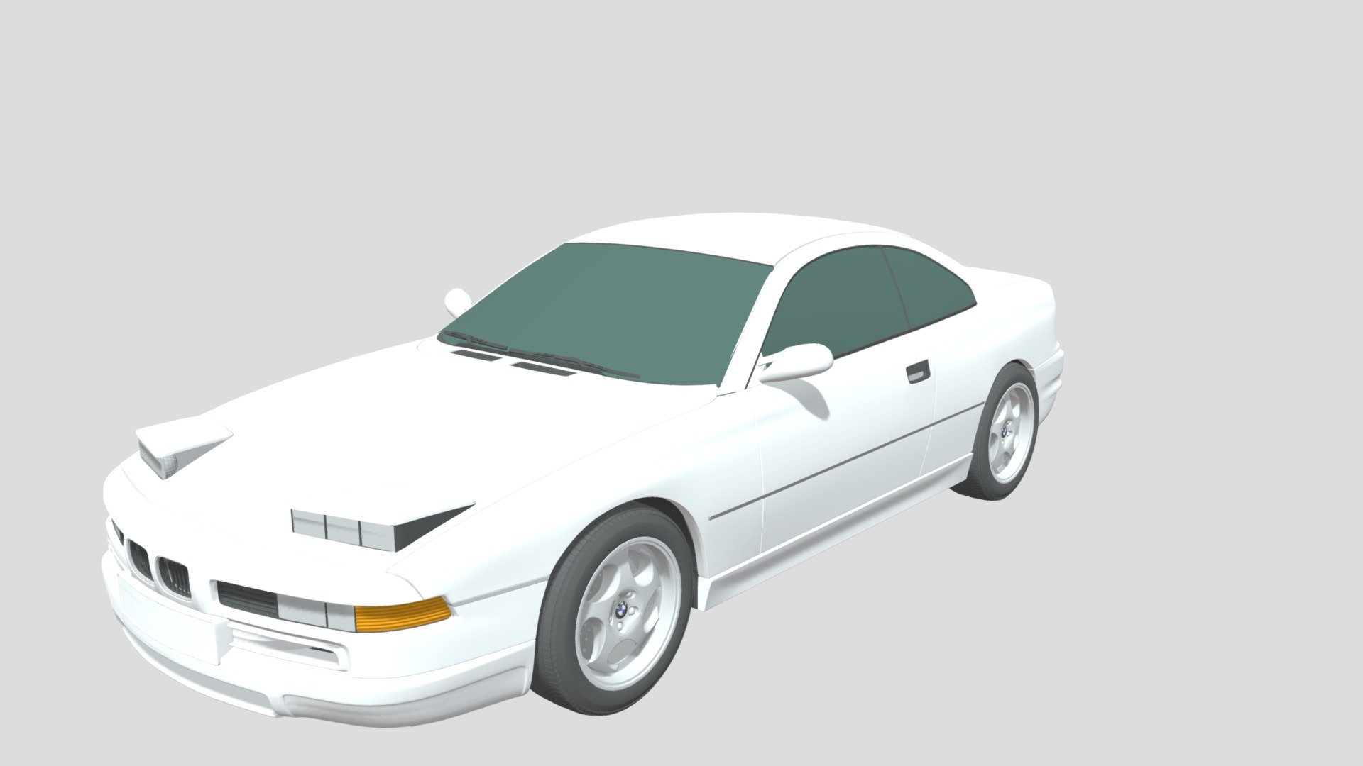 BMW 8-Series (1999) 3d model