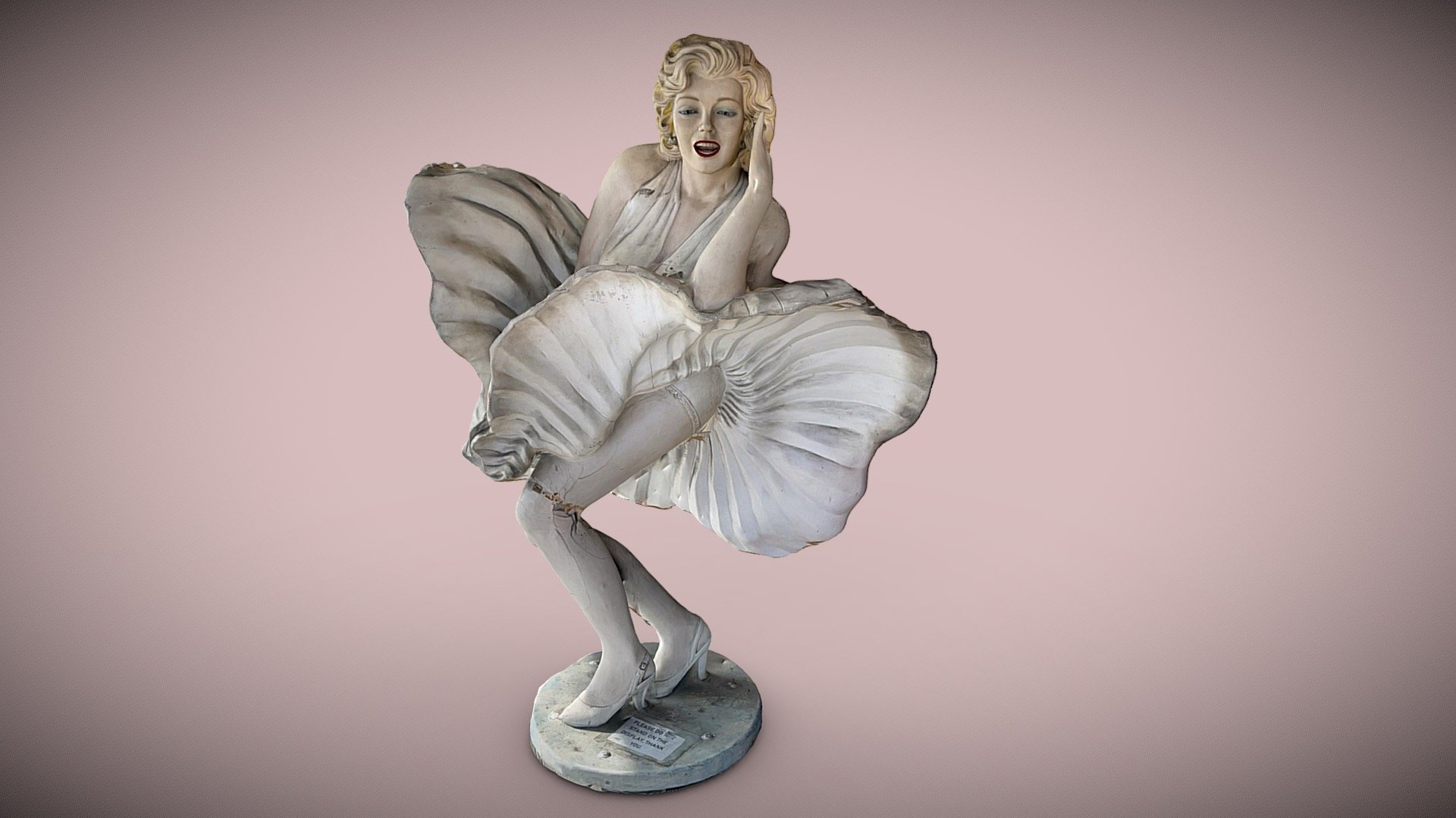 Marilyn Monroe 3d model