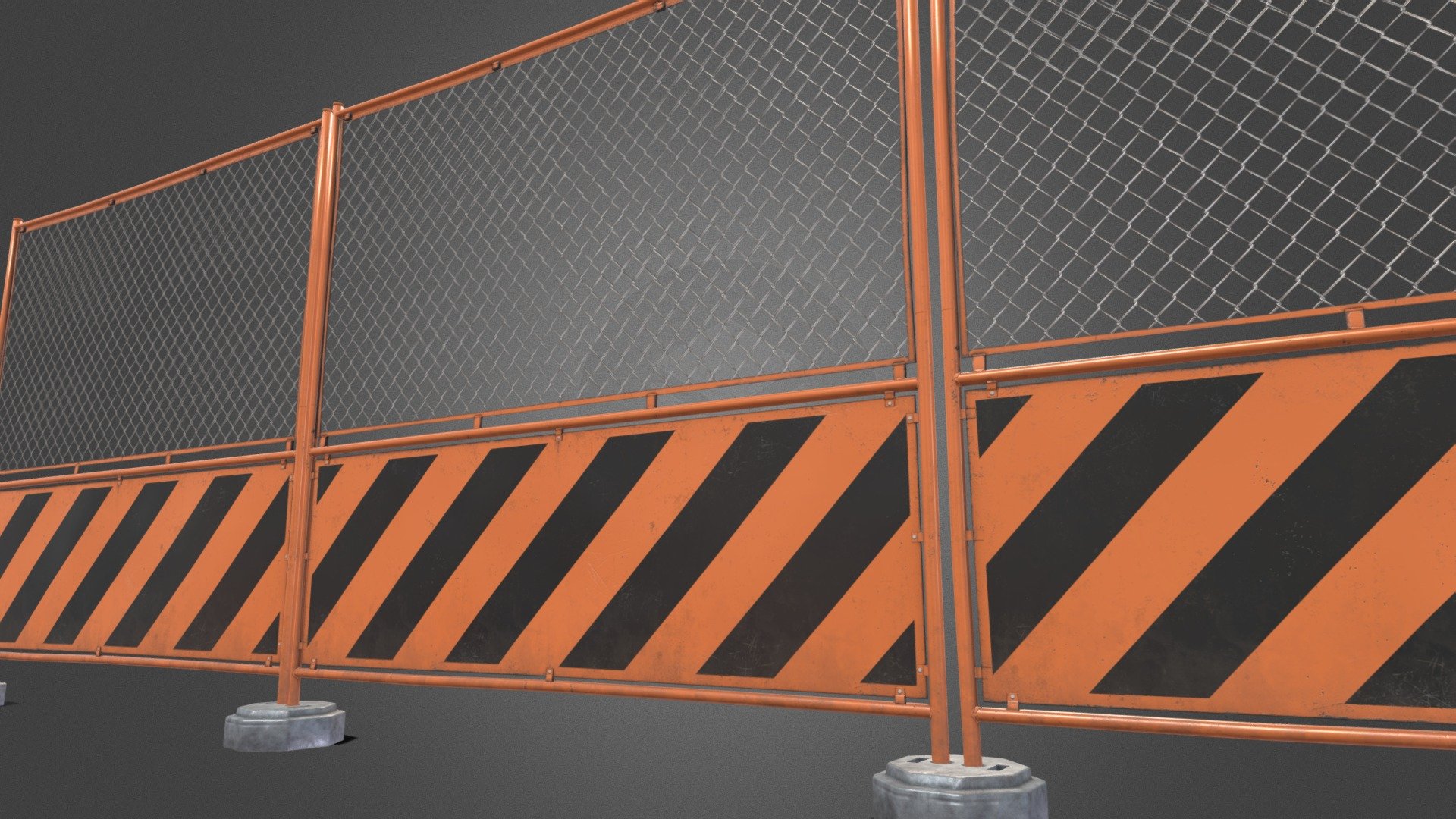 Guard Fence 3d model