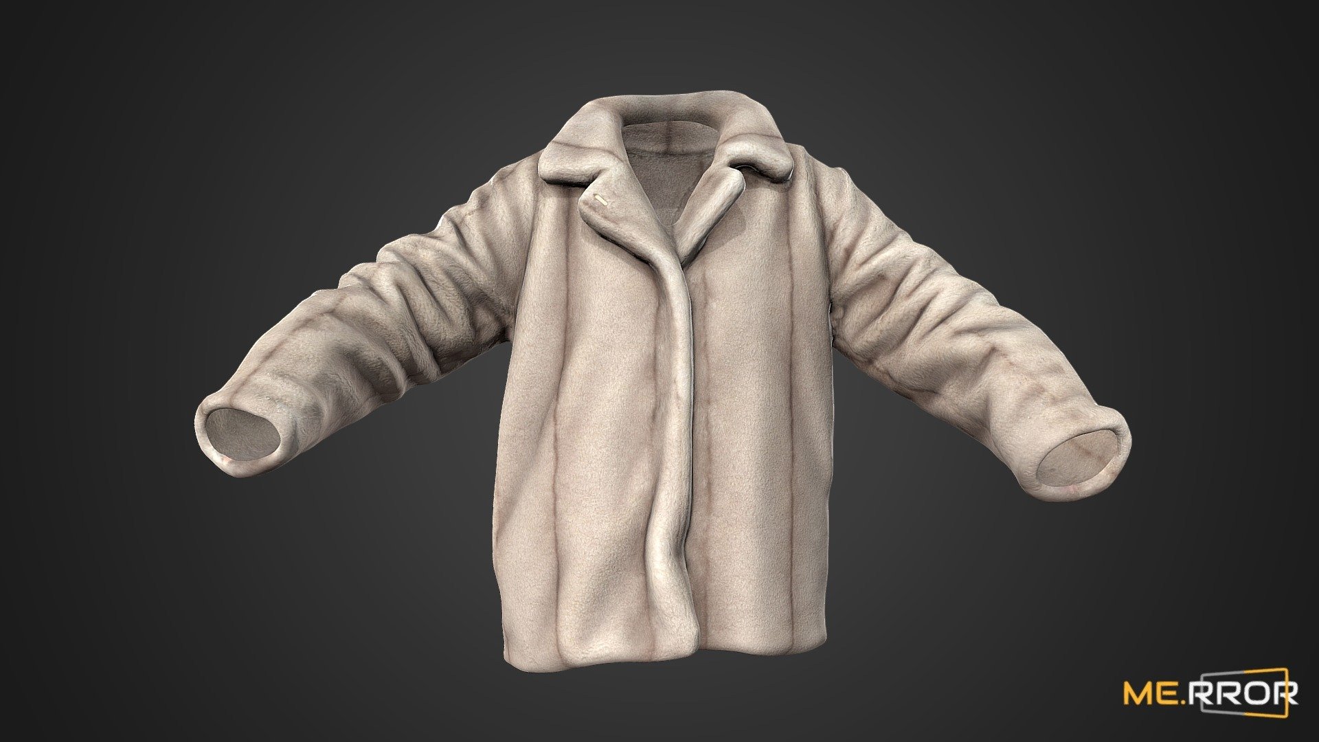 [Game-Ready] Fur Coat 3d model