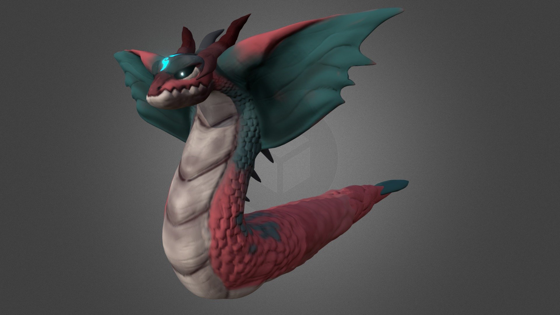 Wyrm Model 3d model