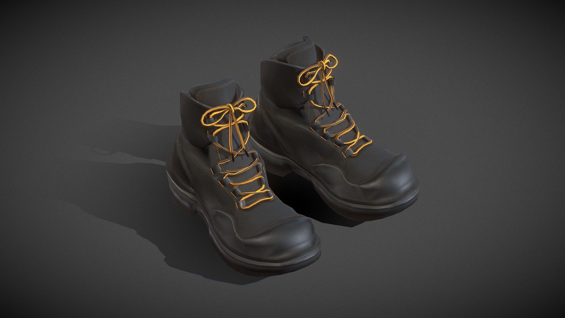 Safety Shoes 3d model