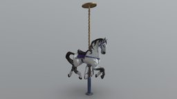 Simple carousel horse