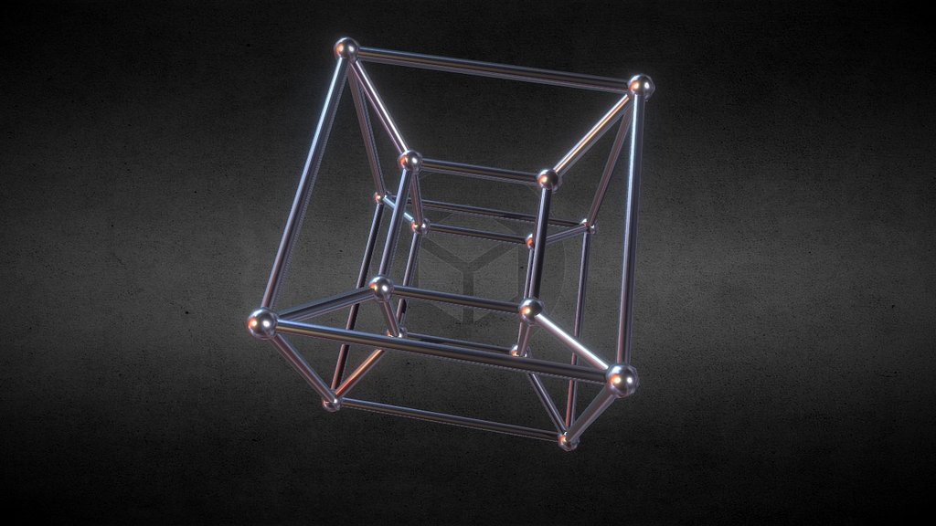 [Animation] Tesseract 3d model