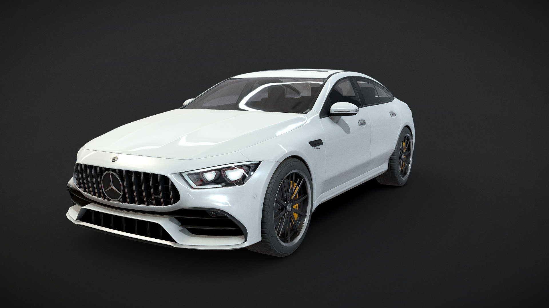 Mercedes AMG GT 54 3d model