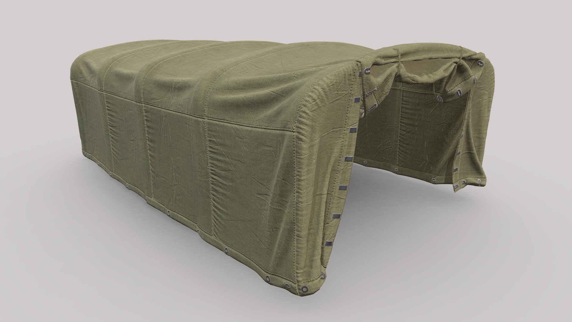 3d model Tent ZIL-157. 3d model