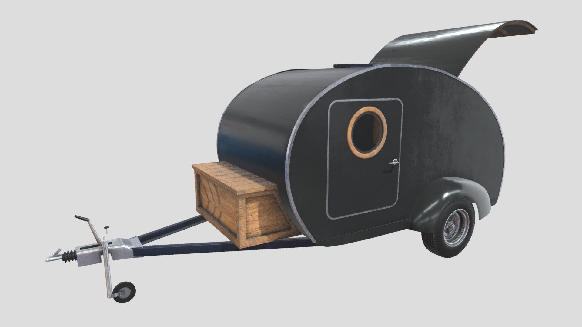 Teardrop Trailer 3d model