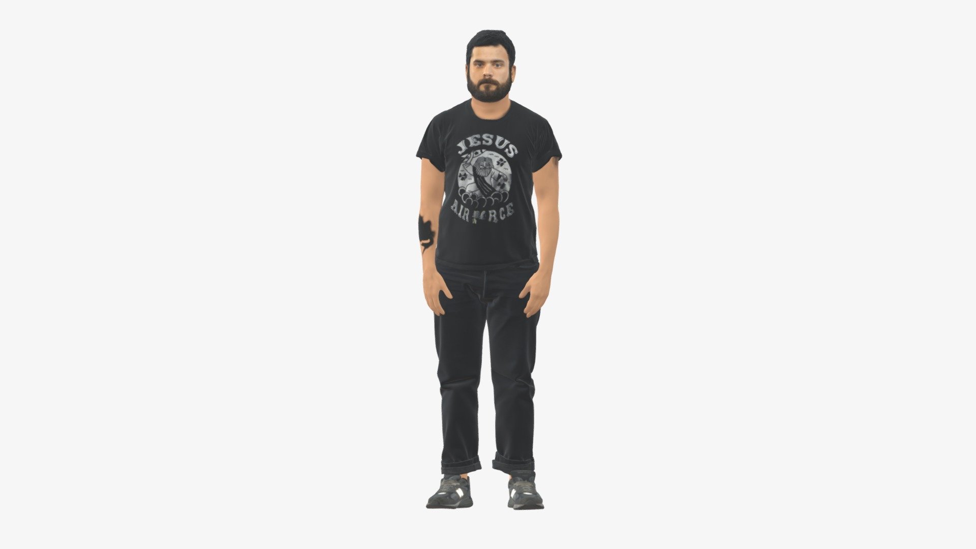 Hipster 0521 3d model