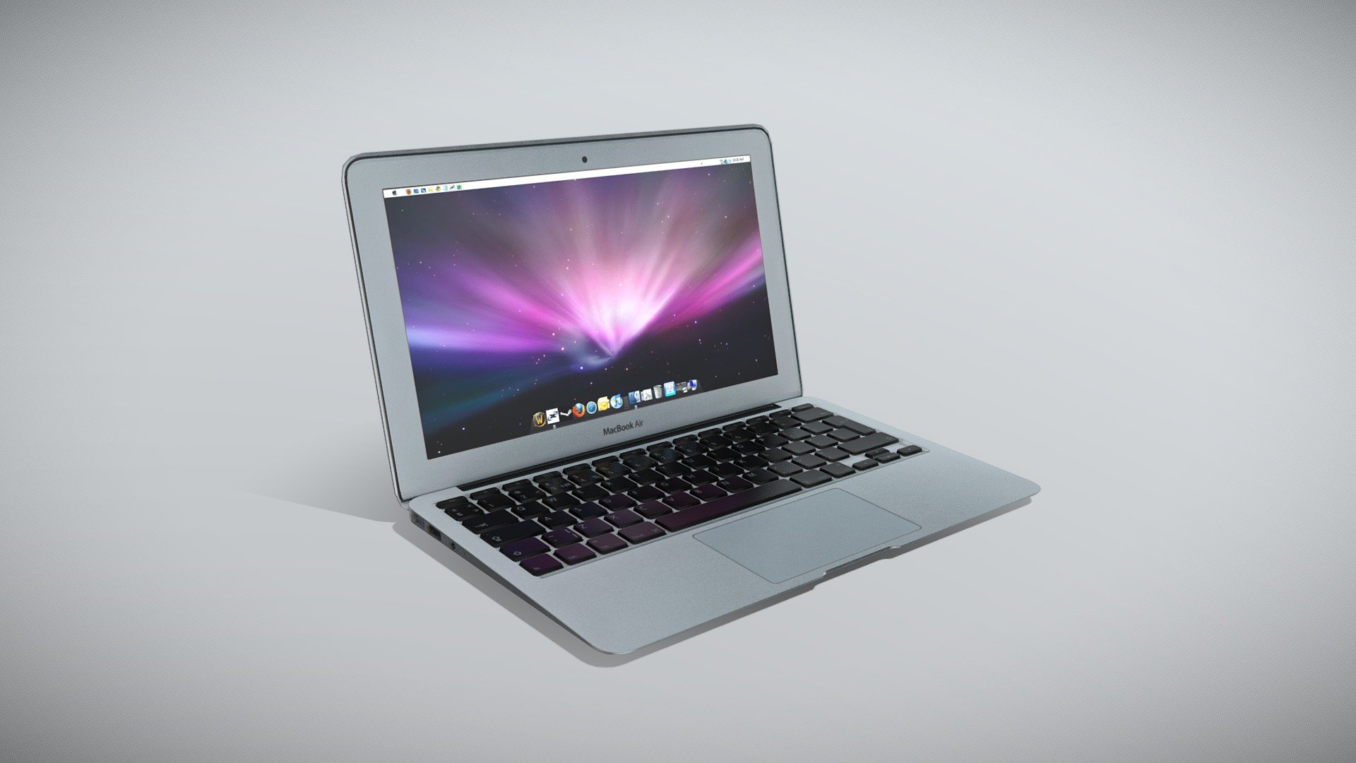 Apple MacBook Air 11 Low-Poly 3d model