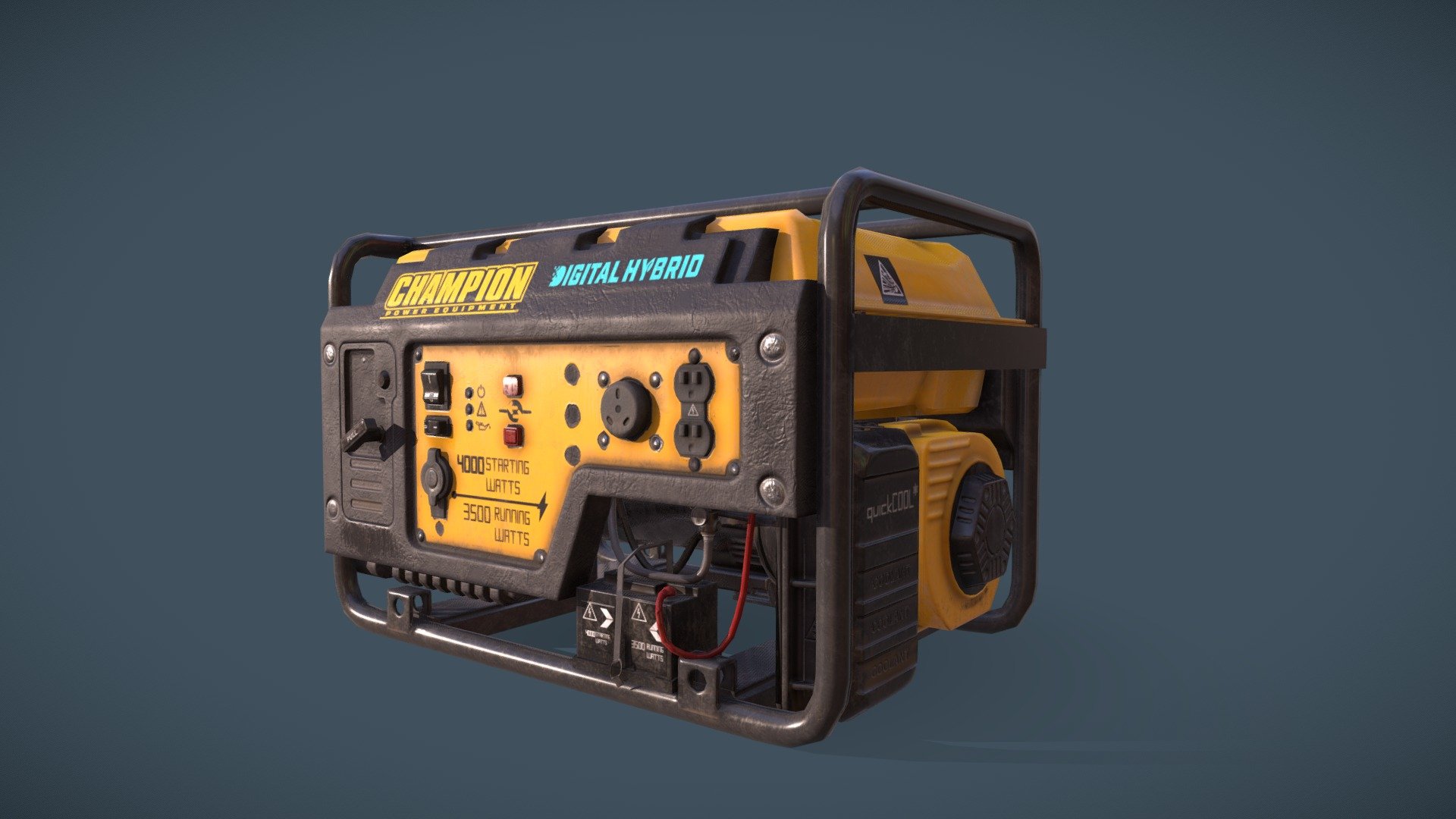 Generator LP 3d model