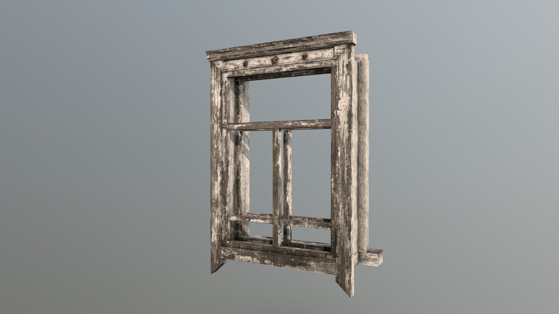 Chernobyl Cabin Window 3d model