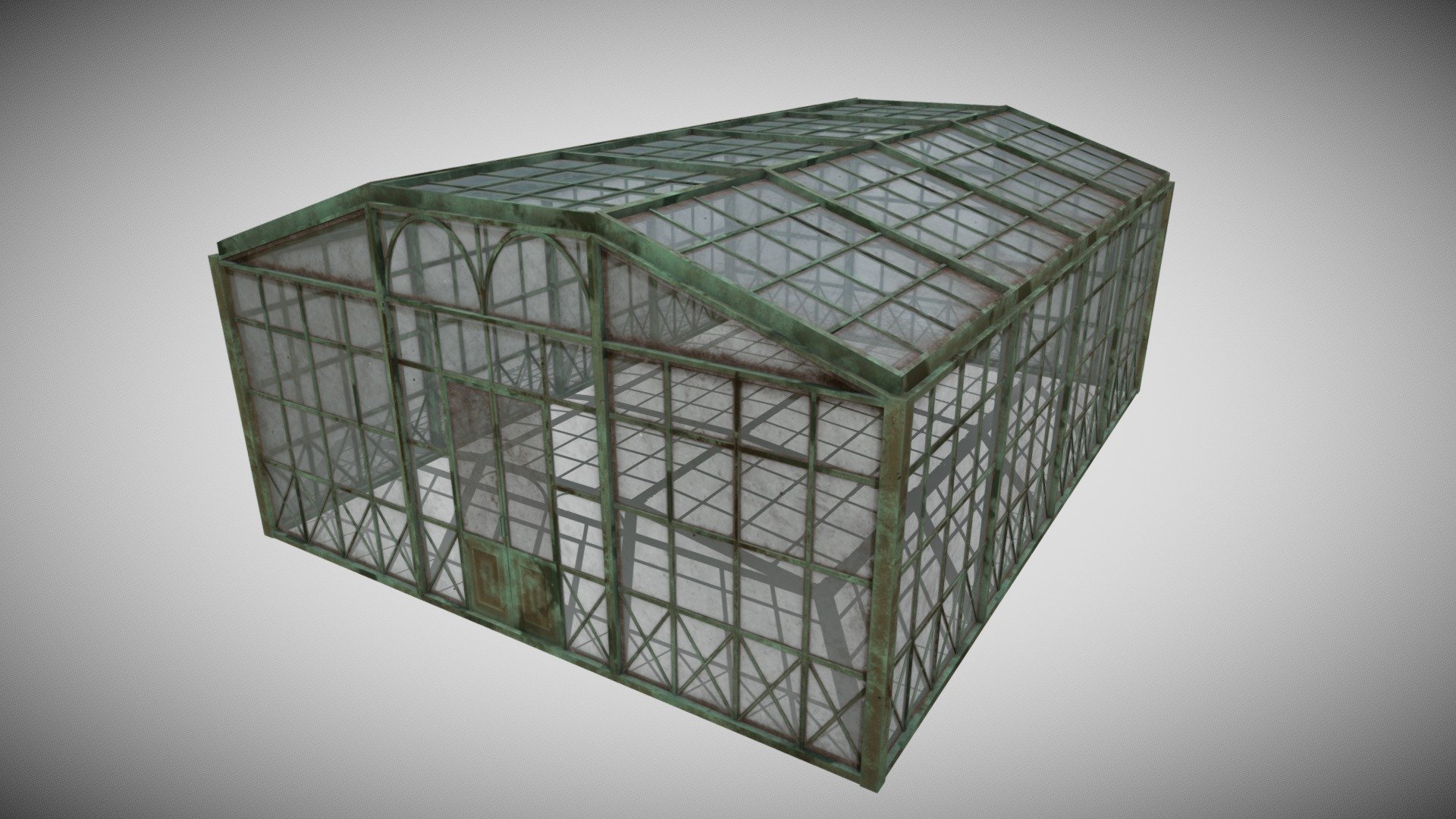 Modular Greenhouse 3d model