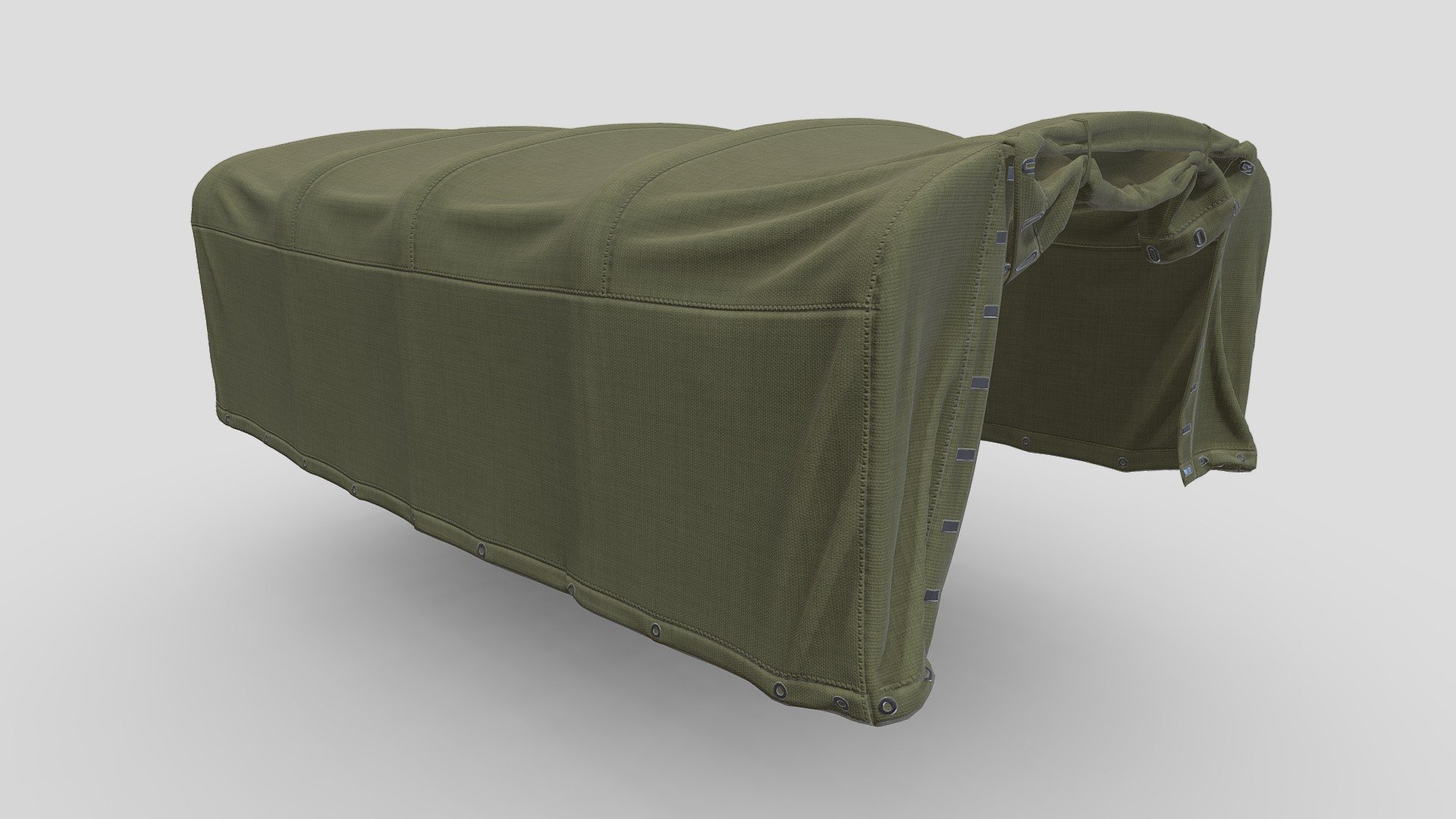 3d model Tent ZIL-157_v1 3d model