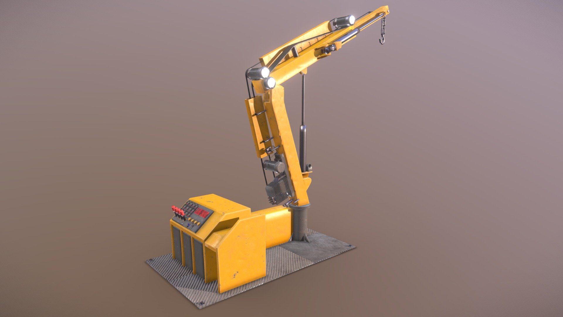 Crane 3d model